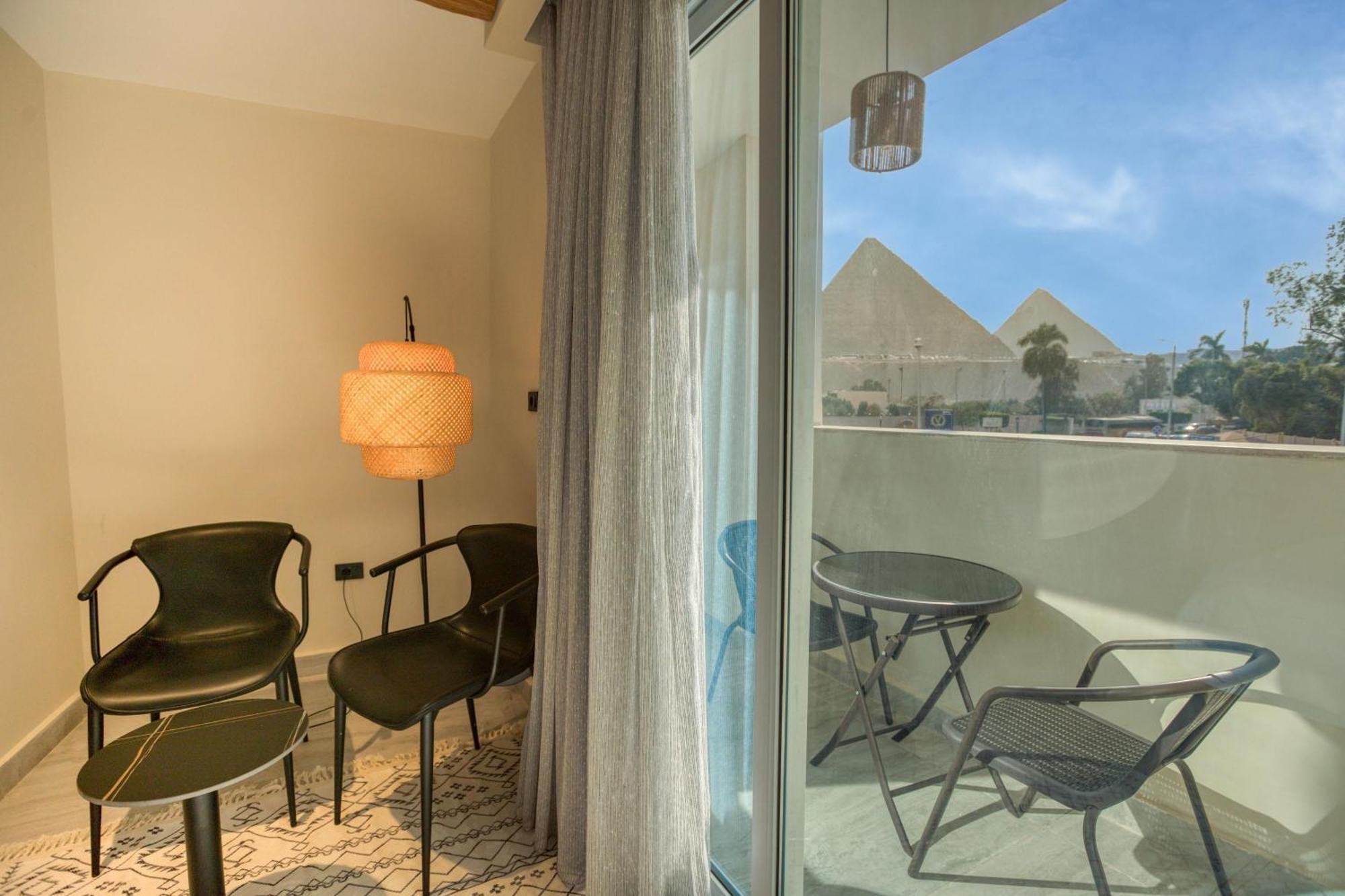 La Boutique Hotel - Vue Des Pyramides Kafret el-Gabal 외부 사진