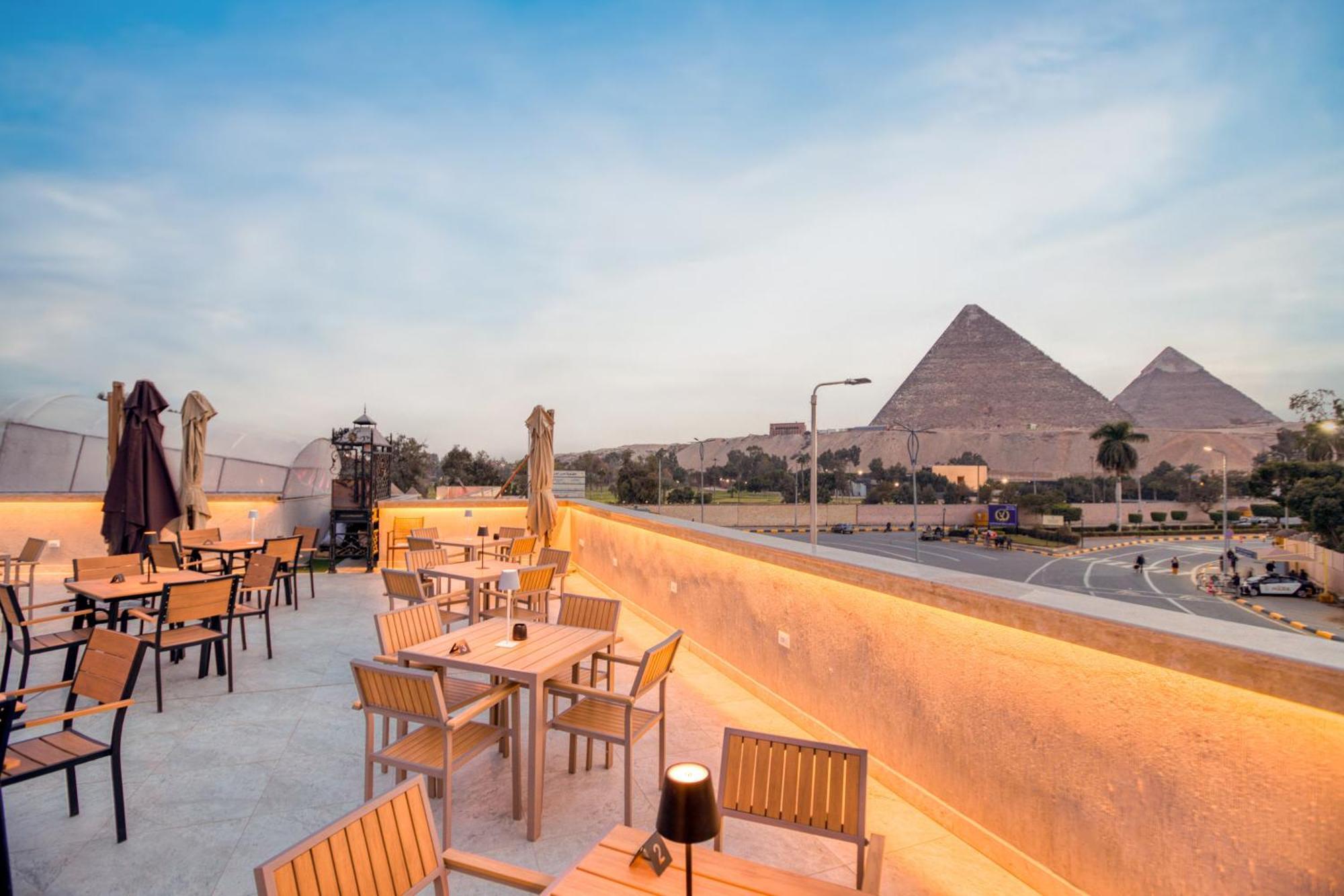 La Boutique Hotel - Vue Des Pyramides Kafret el-Gabal 외부 사진