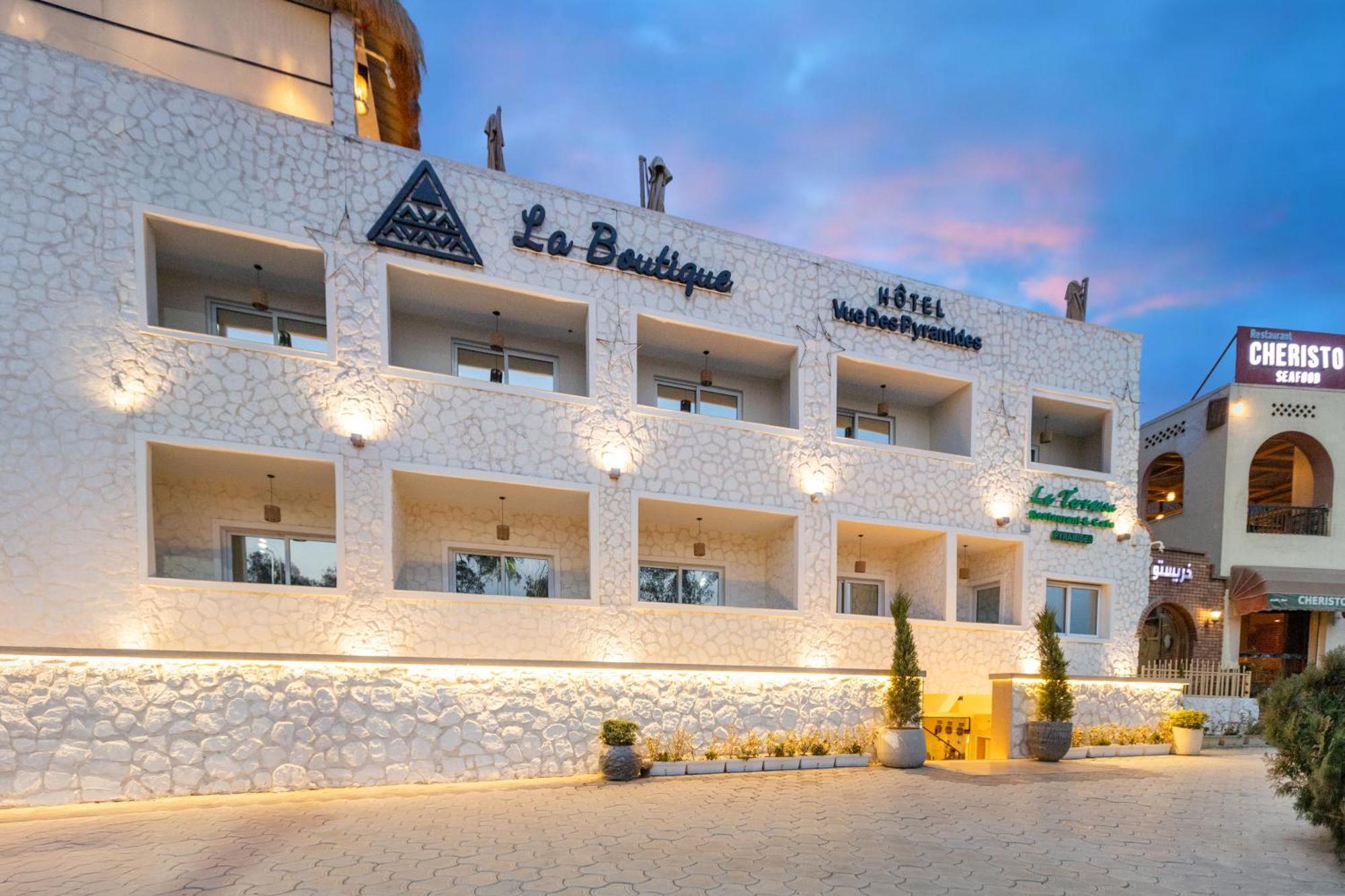 La Boutique Hotel - Vue Des Pyramides Kafret el-Gabal 외부 사진