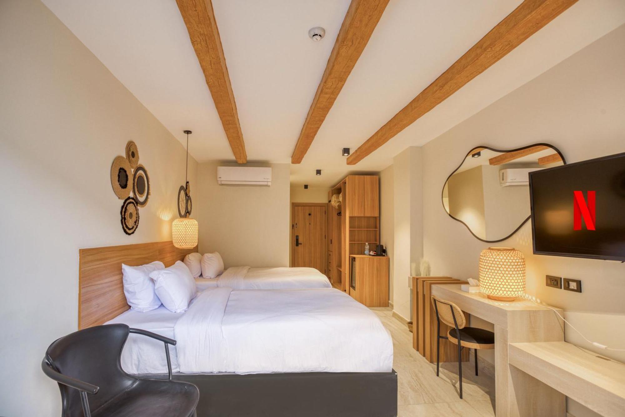 La Boutique Hotel - Vue Des Pyramides Kafret el-Gabal 외부 사진